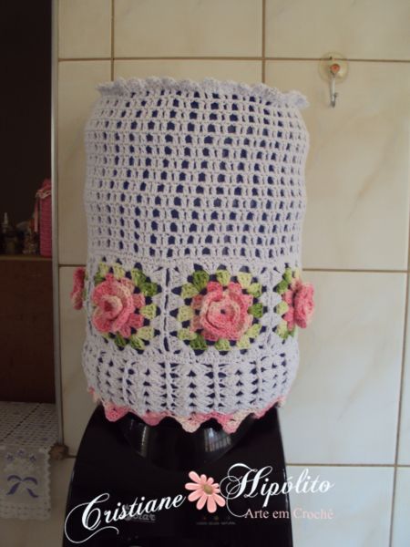 Capa de galão Floral Rosa Bebe